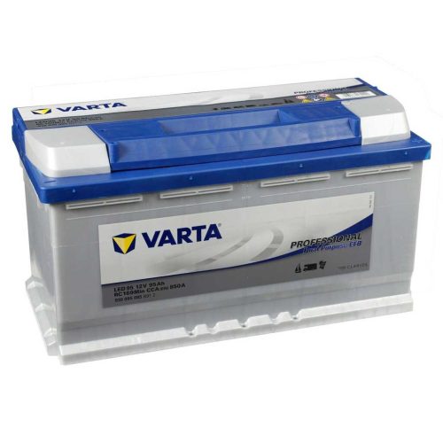 Varta Professional Dual Purpose EFB LED95 munka akkumulátor, 12V 95Ah 850A J+ EU, magas
