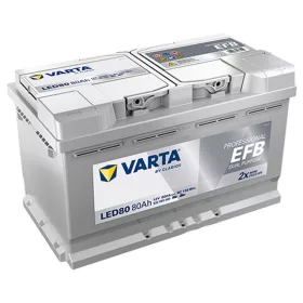   Varta Professional Dual Purpose EFB LED80 akkumulátor, 12V 80Ah, 800A, EU  J+