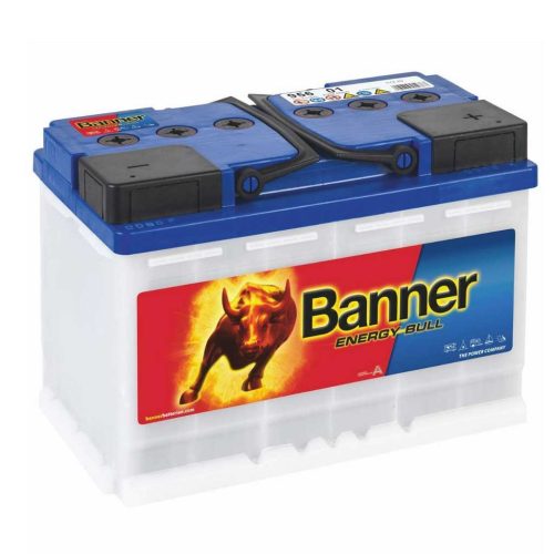 Banner Energy Bull 95601 010956010101 munkaakkumulátor, napelem (szolár) akkumulátor, 12V 80Ah J+ EU