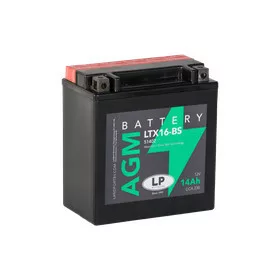 Landport AGM 14Ah 230A Bal+ Motorakkumulátor (AGM-LTX16-BS)