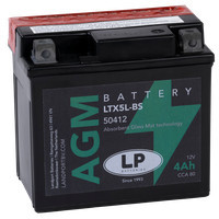 Landport AGM 4Ah 80A Jobb+ Motorakkumulátor (AGM-LTX5L-BS)