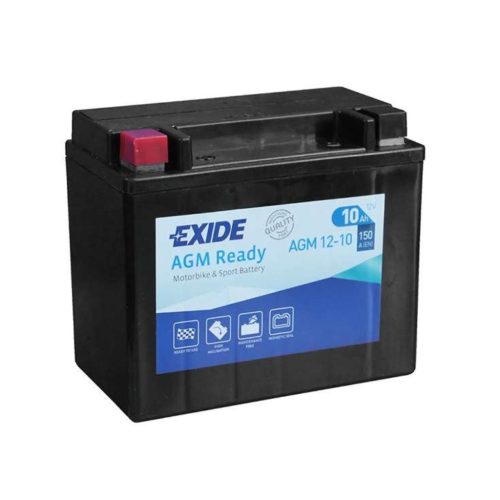 Exide AGM12-10 motorakkumulátor, 12V 10Ah 150A