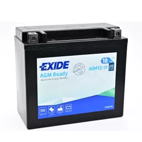 Exide AGM12-19 motorakkumulátor, 12V 18Ah 270A J+