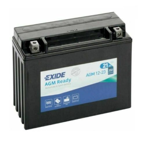 Exide AGM12-23 motorakkumulátor, 12V 21Ah 350A