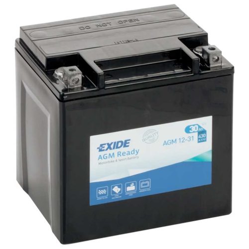 Exide AGM12-31 motorakkumulátor, 12V 30Ah 430A SLA (AGM)