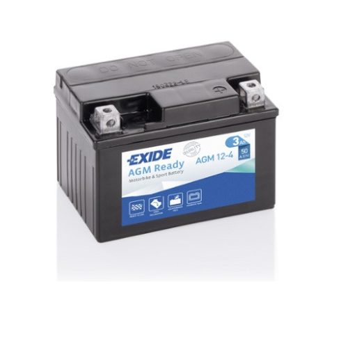 Exide AGM12-4 motorakkumulátor, 12V 3Ah 50A