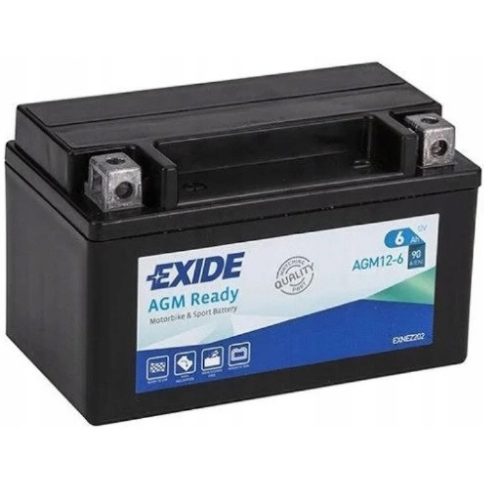 Exide AGM12-6 motorakkumulátor, 12V 6Ah 90A