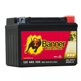   Banner Bike Bull GEL 12 V 4 Ah Motorkerékpár akkumulátor ( 504 11 )