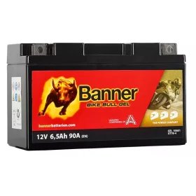   Banner Bike Bull GEL 12 V 6,5 Ah Motorkerékpár akkumulátor ( 506 01 / YT7B-BS )