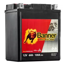   Banner Bike Bull AGM 12 V 6 Ah Motorkerékpár akkumulátor ( 50614 / BYTX7L-BS )