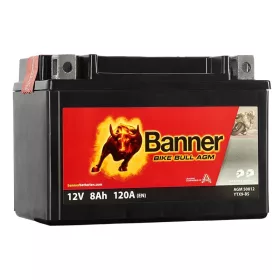   Banner Bike Bull AGM 12 V 8 Ah Motorkerékpár akkumulátor ( 50812 / BYTX9-BS )