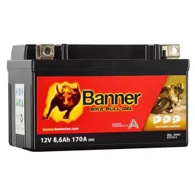   Banner Bike Bull GEL 12 V 8,6 Ah Motorkerékpár akkumulátor ( 509 01 / YTZ10-S )