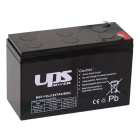 UPS-Power MC7-12L 12V 7Ah LONGLIFE zselés akkumulátor