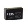 UPS-Power MC6-12 12V 6Ah zselés akkumulátor