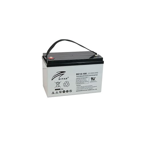 Ritar DC12-100S-F12 12V 100Ah ciklikus zárt ólomakkumulátor