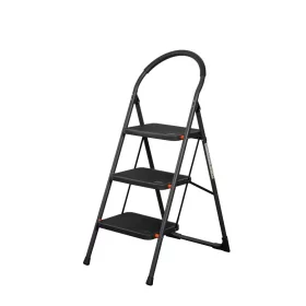   Összecsukható 3 lépcsős fellépő, utolsó lépcsőfok magassága 73 cm