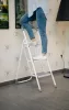 Összecsukható 3 lépcsős fellépő, utolsó lépcsőfok magassága 71 cm