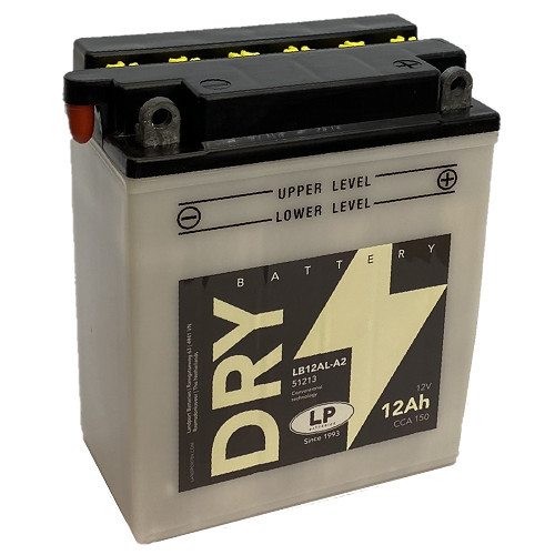 Landport DRY 12Ah 150A Jobb+ Motorakkumulátor (DRY-LB12AL-A2)
