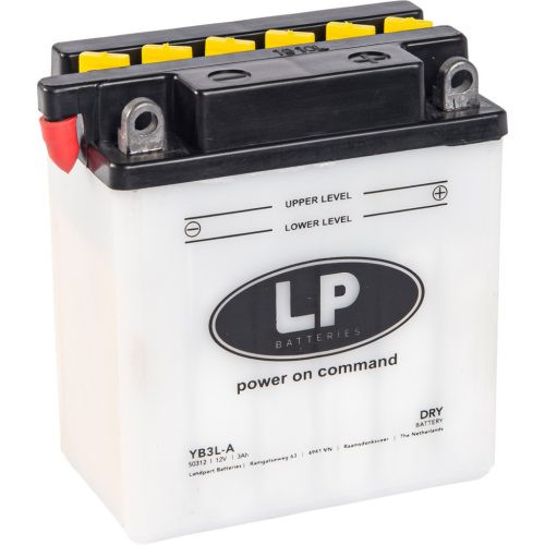 Landport DRY 3Ah 30A Jobb+ Motorakkumulátor (DRY-LB3L-A)