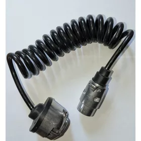 Elektromos kábel csatlakozóval, fém 12 V-os, 2,5m