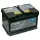 Exide Premium EA722 akkumulátor, 12V 72Ah 720A J+ EU, alacsony