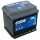 Exide Excell EB500 akkumulátor, 12V 50Ah 450A J+ EU, magas
