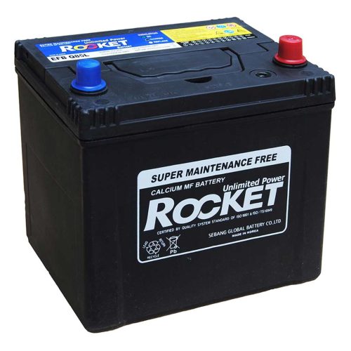 Rocket Start-Stop EFB Q85L indítóakkumulátor, 12V 65Ah 600A J+, japán