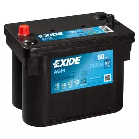   Exide Maxxima Orbital Start-Stop AGM EK508 akkumulátor, 12V 50Ah 800A B+