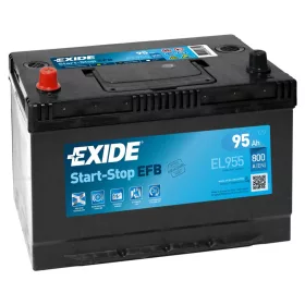   Exide Start-Stop EFB EL955 akkumulátor, 12V 95Ah 800A B+, japán
