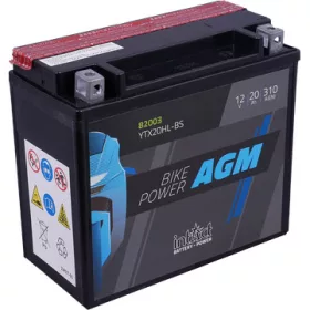   IntAct - 12v 18ah - AGM motor akkumulátor - jobb+ * YTX20HL-BS