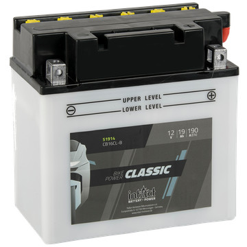 IntAct - 12 V 19 Ah - motor akkumulátor - jobb+  * YB16CL-B   