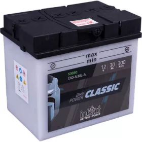 IntAct - 12v 30ah - motor akkumulátor - jobb+ * C60-N30L-A