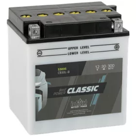 IntAct - 12v 30ah - motor akkumulátor - jobb+ * YB30L-B
