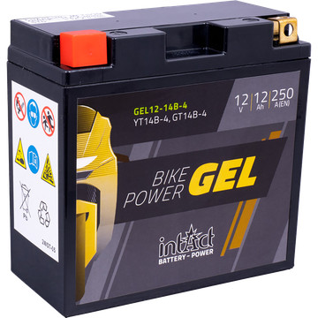 IntAct - 12V 12Ah - GEL motor akkumulátor - bal+  