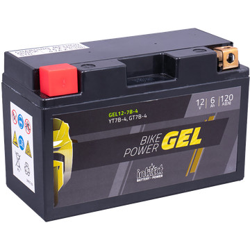 IntAct - 12v 6ah - GEL motor akkumulátor - bal+  * YT7B-4 