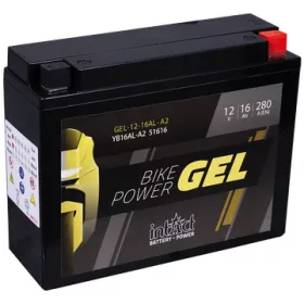 IntAct - 12v 16ah - GEL motor akkumulátor jobb+ * YB16AL-A2
