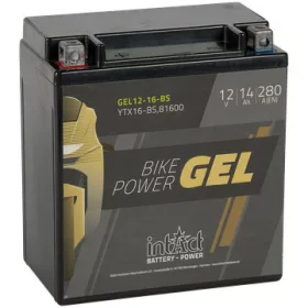 IntAct - 12v 14ah - GEL motor akkumulátor bal+ * YTX16-BS
