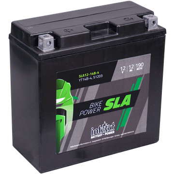 IntAct - 12V 12Ah - SLA motor akkumulátor - bal+  * YT14B-4  