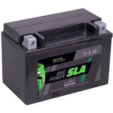IntAct - 12V 8Ah - SLA motor akkumulátor - bal+  * YTX9-BS  