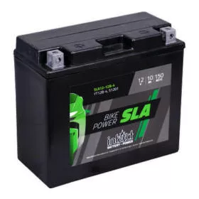 IntAct - 12V 10Ah - SLA motor akkumulátor - bal+ * YT12B-4