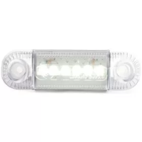 Helyzetjelző 12-24V LED, fehér W76.2