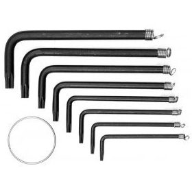 Torxkulcs klt. 8db-os T10-T40