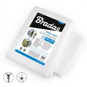   Téli növényvédő zsák cipzárral 50g/m²,  57cm átmérő, 0,9 x 1,5m