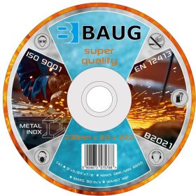 Fém vágókorong 230x2,0x22,2mm BAUG