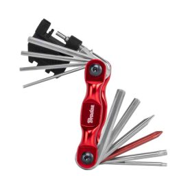 Kerékpár multiszerszám klt. 16db-os tokban, rövid