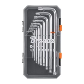 Torxkulcs klt. 9db-os T10 - T50, hosszú