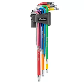   Torxkulcs klt. 9db TORX 10-50, extra hosszú (DIY-HKT42-EL-B)