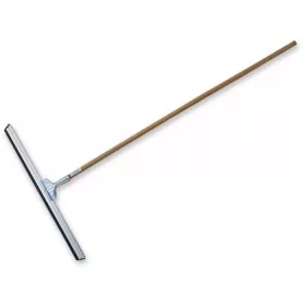 Alumínium vízlehúzó 75 cm, fa nyéllel (K6/12)