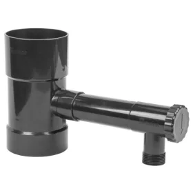 Szelepes esővízgyűjtő - 100mm / KM 1" - grafit