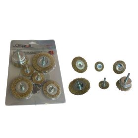 Drótcsiszolófej klt. 6db-os, HEX, rézbevonattal